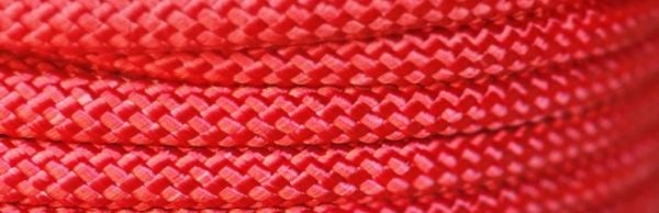 POLYESTER İSKOTA HALATI 14 MM KIRMIZI METRE