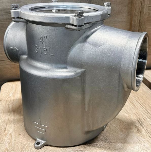 Krom Deniz Suyu Filtresi Yandan Yandan 1.1/2“