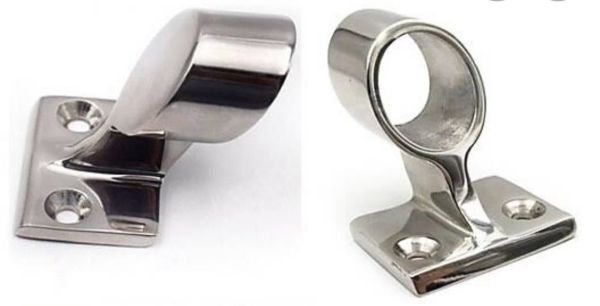 Krom Tutamak Ayağı 25 MM Açık