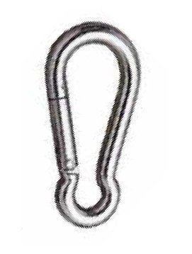 LÜKS KARABİNA PASLANMAZ ÇELİK 12 MM