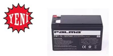 Palma Akü 12 V 12 Amp   E: 98   B: 151 Y: 94 mm
