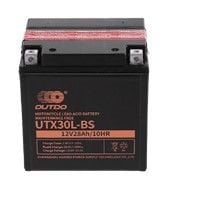 Outdo Akü 12 V 20 Amp   E: 88   B: 177 Y: 155 mm