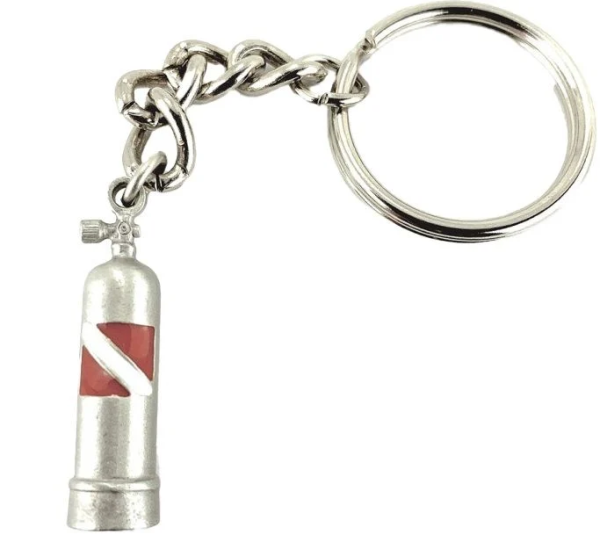 Scuba Tüpü Anahtarlık