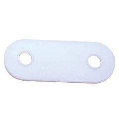 Plastik Destek Paslanmaz Boru Tabanı İçin 54X20,5mm