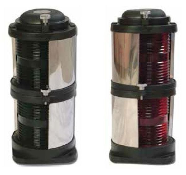 SL 50 ÇİFTLİ ARIZA FENERİ SİYAH 360 DERECE 12-24 V