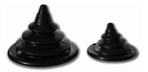 HAVUZ KÖRÜĞÜ KAUÇUK SİYAH KÜÇÜK Ø 108 MM