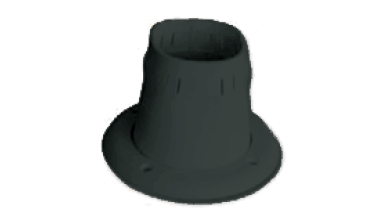 HAVUZ KÖRÜĞÜ KAUÇUK SİYAH GENİŞ