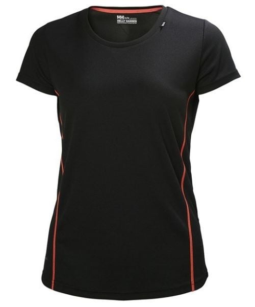 HH W HH X-COOL SS BAYAN TİŞÖRT Black