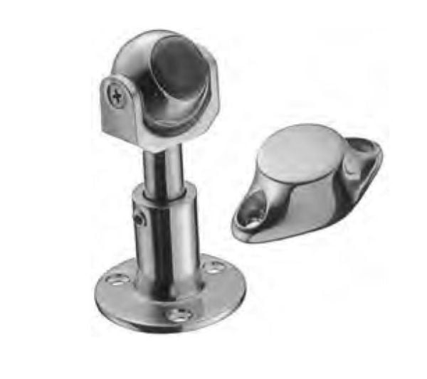 Kapı Stoperi Manyetik Krom Yuvarlak Ayaklı