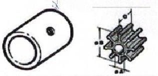 MARİNER 500309 IMPELLER 47-22748