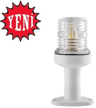 Tepe Lambas› Beyaz Ayakl› K›rm›z› Led 12 V