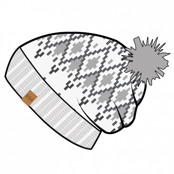 W HERITAGE KNIT BEANIE ŞAPKA,Off White