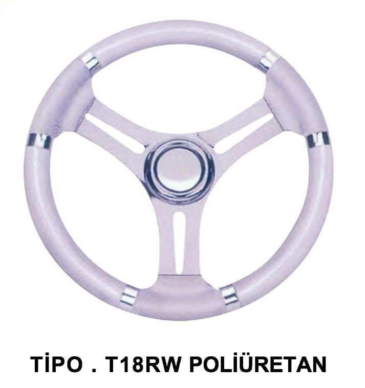 Dümen Simidi 35 cm.- Tipo. T18RW Poliüretan