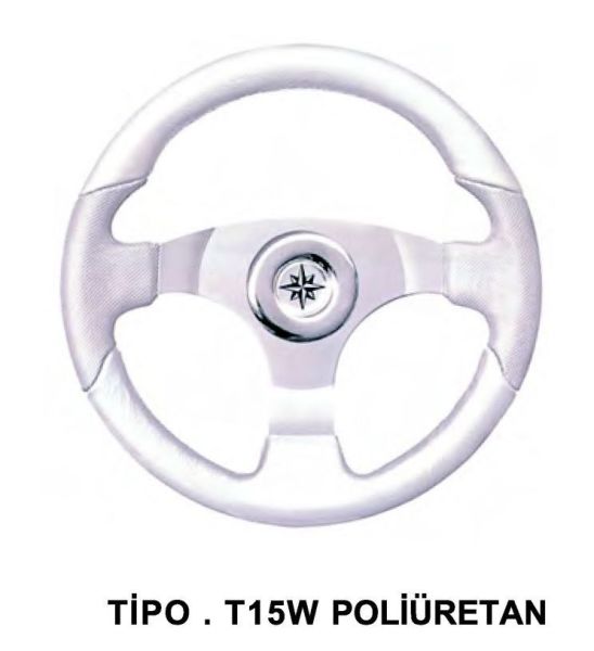 Dümen Simidi 35 cm.- Tipo. 15 W Poliüretan