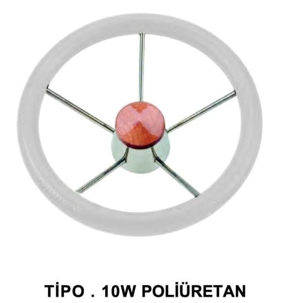 Dümen Simidi 34 cm - Tipo.10W Poliüretan