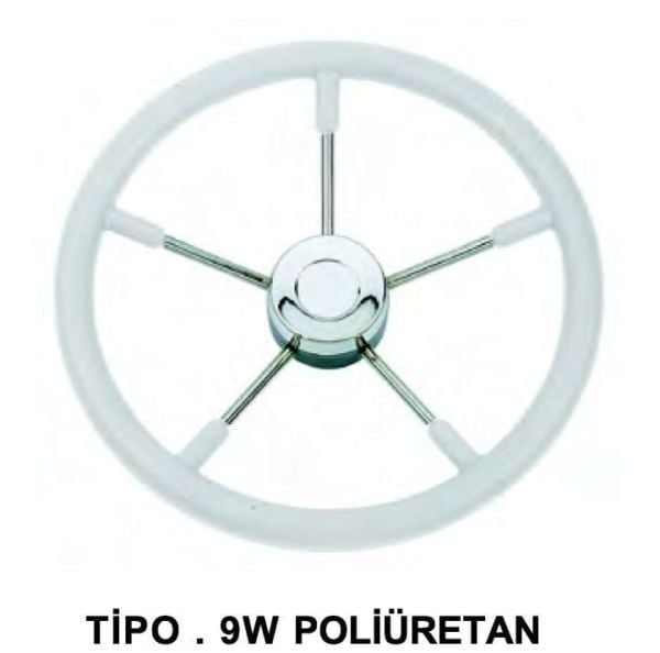 Dümen Simidi 35 cm.- Tipo. 9W Poliüretan