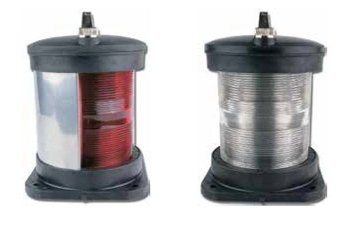 SL 100 TEKLİ PUPA FENERİ SİYAH 135 DERECE 24/220 V