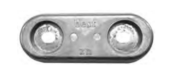 Vetus Tutya 80 mm 150x58x24 mm - 0.90 Kg