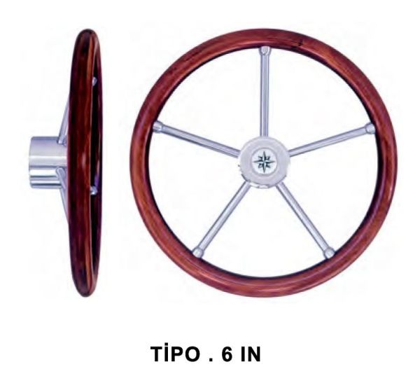 Dümen Simidi 45 cm - Tipo .6 IN