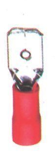 Soket - Düz Yüzey Girişli,Kırmızı,0,25-1,15mm2,55 Adet(Paket)