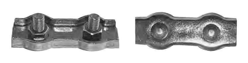 Çiftli Saç Klemens Krom 2 mm