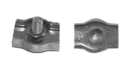 Tekli Saç Klemens Krom 2 mm