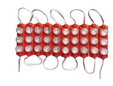 Parmak Led K›rm›z› 10’lu 12 V