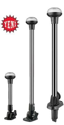 Seaflo Gömme Bayrak Diregi  Krom 60 cm 12 V Led