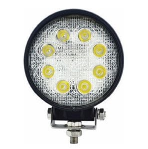 Negro Yuvarlak Güverte Lambas›   12-24 V 8 Led’li 27 W