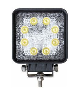 Negro Kare Güverte Lambası 12-24 V 8 Led’li 48 W