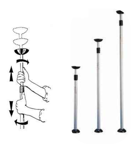 TENTE GERGİ APARATI TELESKOPİK