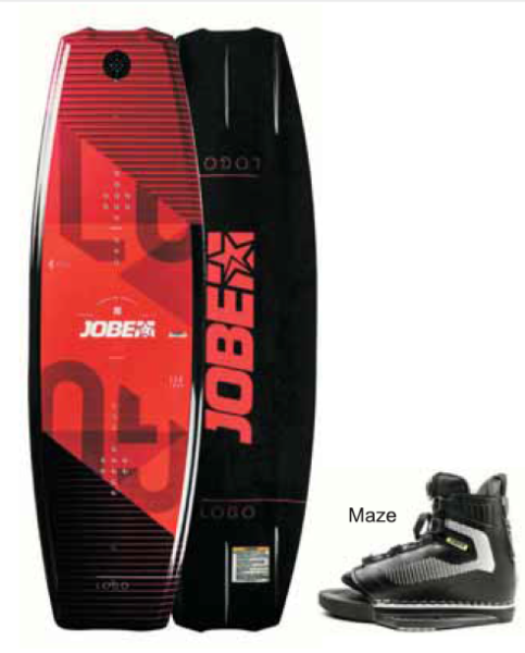 JOBE WAKEBOARD LOGO KIRMIZI