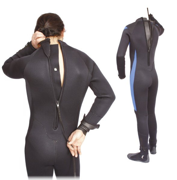 Elbise - Tek Parça 5 mm  (Dalış Elbisesi) - 5mm XL