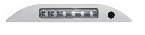 Plastik Açılı Anahtarlı Led Lamba Beyaz   12-24 V, 450 Lümen, Beyaz Led, 33x300 mm