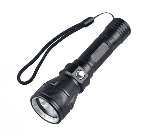 IPX8  T6/L2 1500 lümen Dalış Feneri + Pil + Şarj Aleti