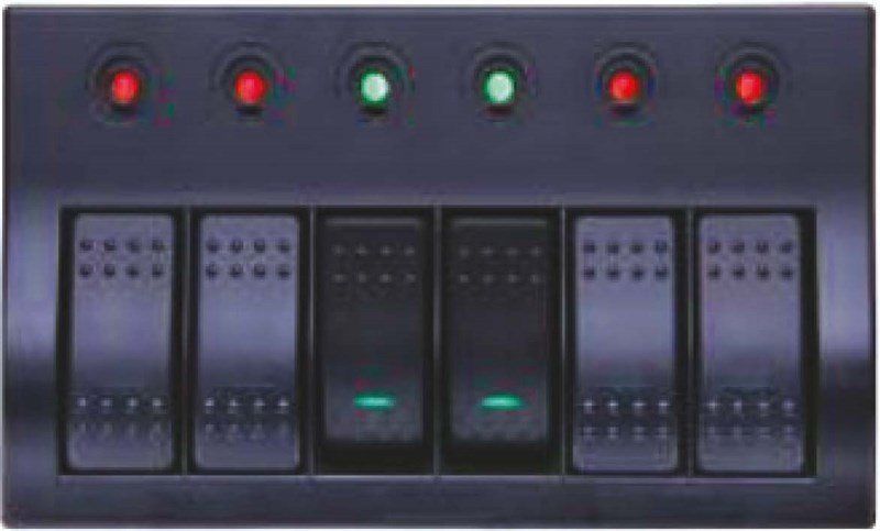 6'lı Switch Panel - C.S