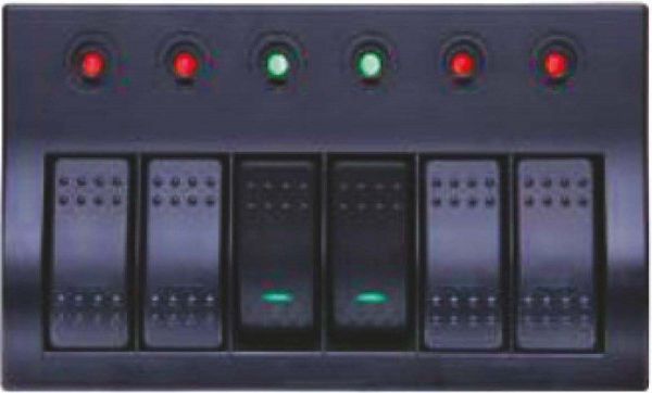 6'lı Switch Panel - C.S