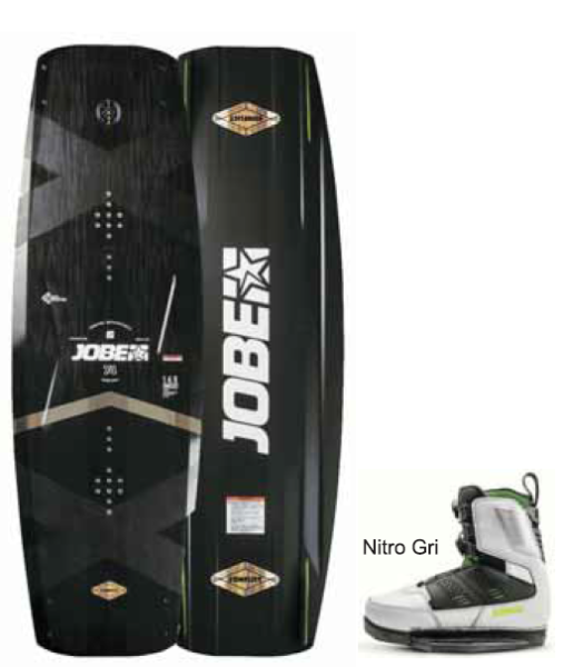 JOBE WAKEBOARD CONFLİCT SİYAH (SEÇENEKLİ ÜRÜN)