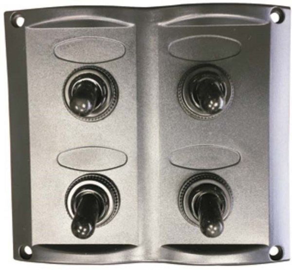 4'lü Switch Panel 95x105 mm