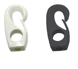 Halat Klipsi 10 mm  Siyah