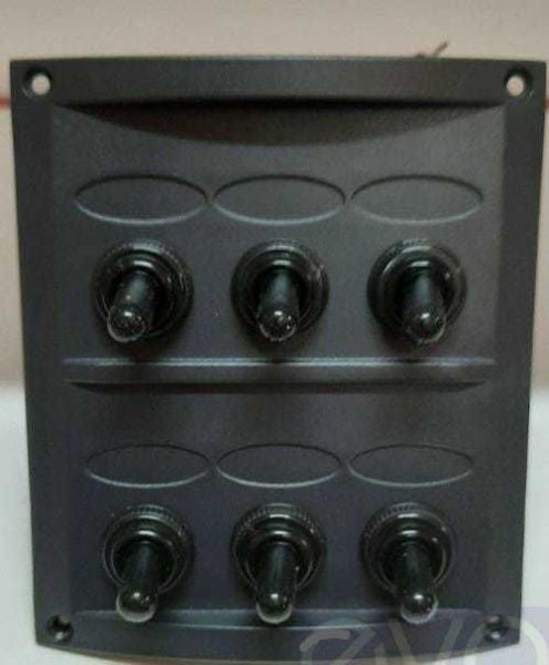 6'lı Switch Panel  116x168 mm