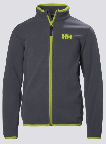 ÇOCUK BORDER FULL ZIP POLAR Ebony