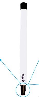 Glomex VHF Telsiz Anteni RA304  • Frekans Aralıgı 155/162 MHz