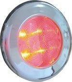 Kırmızı Led Lamba,Dış Krom Renkli