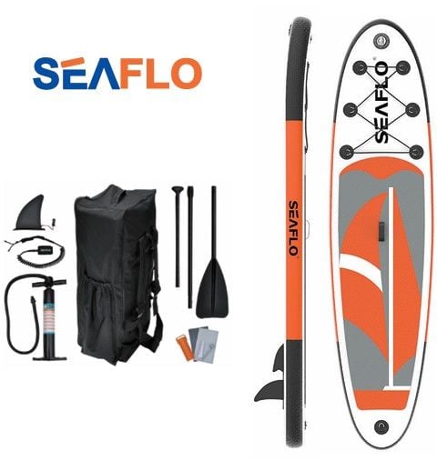 Seaflo Waikiki 10 Sup Board Turuncu  75 x 305 x 15 cm, Taşıma Kapasitesi: 120 Kg