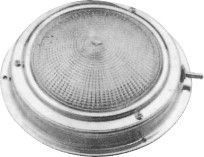 Tavan Lambası,Çap:170 mm, Krom Kaplı Pirinç,Beyaz Ampul