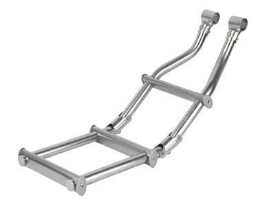 Katlanır Merdiven,2+1 Basamaklı,Paslanmaz Çelik