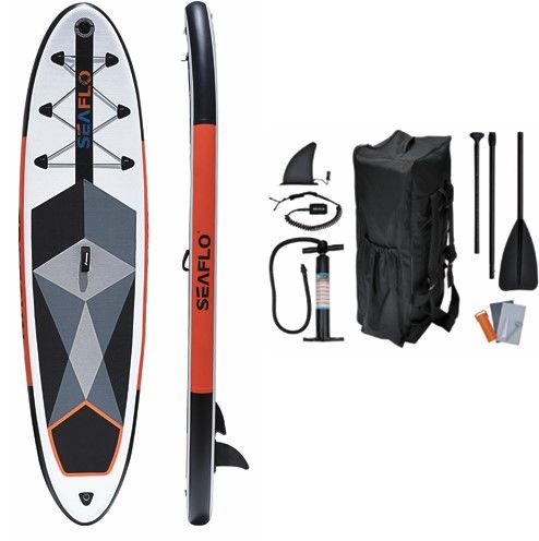 Seaflo Sup Board Turuncu  75 x 305 x 15 cm, Taşıma Kapasitesi: 120 Kg