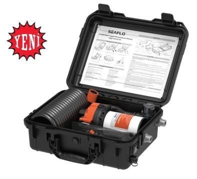 Seaflo Çantalı Y›kama Seti 12 V 18,9 lt. / dk. - 70 Psi