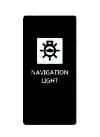 Switch On-Off 12-24V Navigasyon Lambası